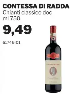 GrosMarket Contessa di Radda Chianti classico doc offerta