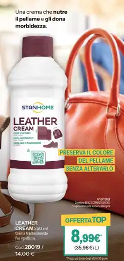 Stanhome Stanhome Leather Cream offerta