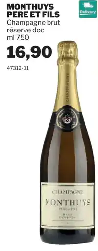 GrosMarket Champagne Monthuys offerta