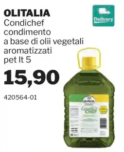 GrosMarket Olitalia Condichef condimento a base di olii vegetali aromatizzati offerta