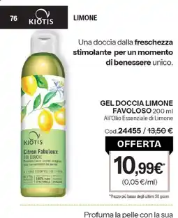 Stanhome Gel doccia limone favoloso offerta