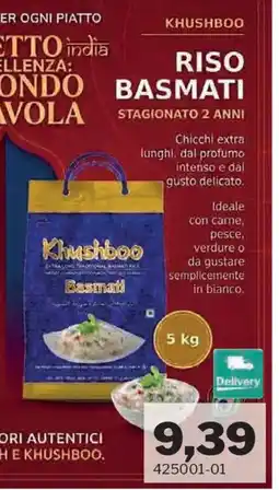 GrosMarket Khushboo riso basmati offerta