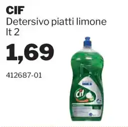 GrosMarket Cif Detersivo piatti limone offerta