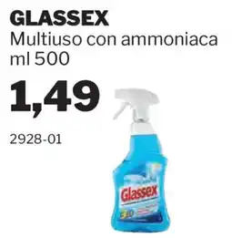 GrosMarket Glassex Multiuso con ammoniaca offerta
