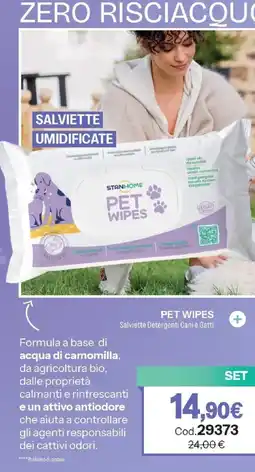 Stanhome Stanhome Pet Wipes offerta