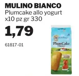 GrosMarket Plumcake allo yogurt offerta