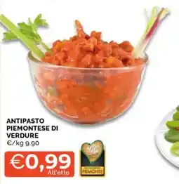 Mercatò Antipasto piemontese di verdure offerta
