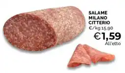 Mercatò Salame milano citterio offerta