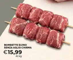 Mercatò Bombette suino senza aglio chirma offerta