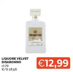 Mercatò Liquore Velvet Disaronno offerta