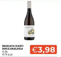 Mercatò Moscato d'Asti DOCG Araldica offerta