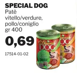 GrosMarket Special Dog Patè offerta