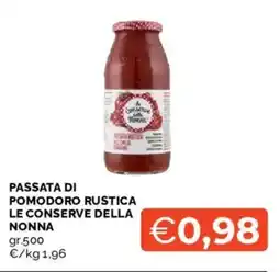 Mercatò Passata di pomodoro rustica le conserve della nonna offerta