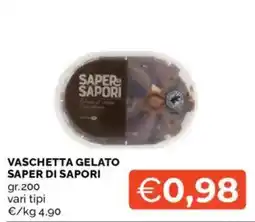 Mercatò Vaschetta gelato Saper di Sapori offerta