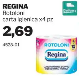 GrosMarket Rotoloni carta igienica Regina offerta