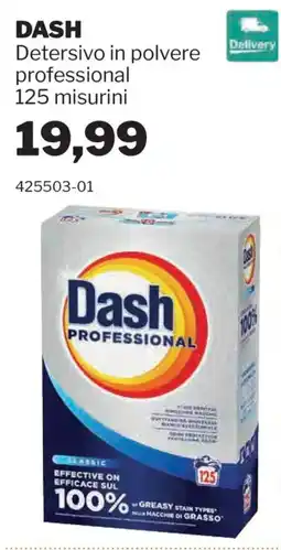 GrosMarket Dash Detersivo in polvere professional offerta