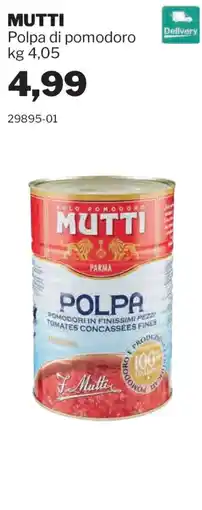 GrosMarket Polpa di pomodoro Mutti offerta