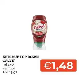 Mercatò Ketchup top down Calvé offerta