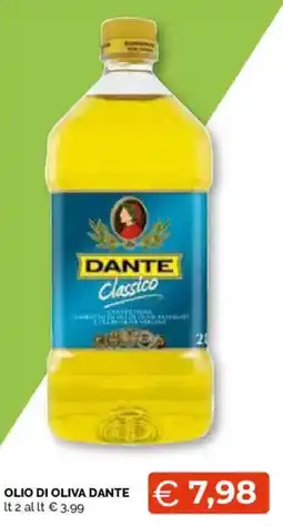 Mercatò Extra Olio di oliva Dante Classico offerta