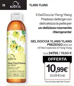 Stanhome Kiötis Gel Doccia Ylang Ylang Prezioso offerta