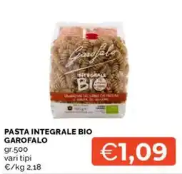 Mercatò Pasta integrale bio Garofalo offerta