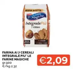 Mercatò Farina ai 7 cereali integrale piu' le farine magiche offerta