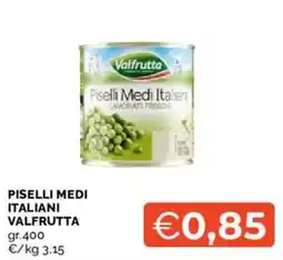Mercatò Piselli Medi Italiani Valfrutta offerta