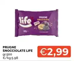 Mercatò Prugne snocciolate life offerta