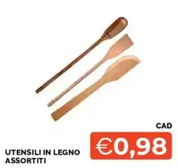 Mercatò Utensili in legno assortiti offerta