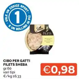 Mercatò Cibo per gatti filets Sheba offerta