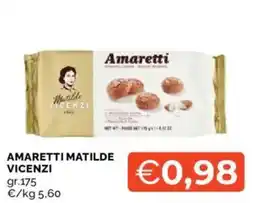 Mercatò Amaretti Matilde Vicenzi offerta