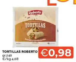 Mercatò Tortillas Roberto offerta