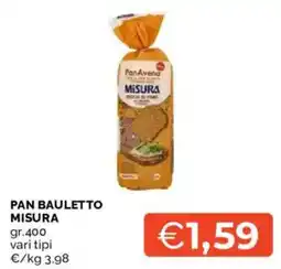 Mercatò PanAvena Pan Bauletto Misura offerta