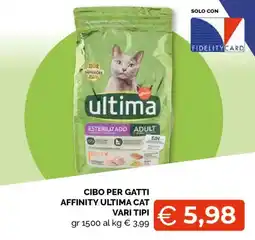 Mercatò Extra Cibo per gatti Affinity Ultima Cat offerta