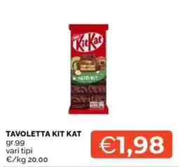 Mercatò Tavoletta Kit Kat offerta