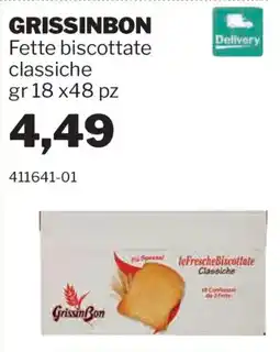 GrosMarket GrissinBon Fette biscottate classiche offerta