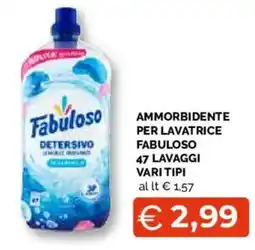 Mercatò Extra Ammorbidente per lavatrice Fabuloso offerta