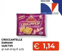 Mercatò Extra Crocchette Damiani offerta