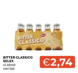 Mercatò Bitter classico Selex offerta