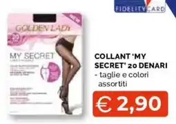 Mercatò Extra Golden Lady My Secret collant offerta