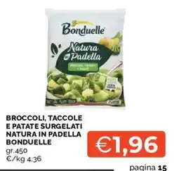 Mercatò Broccoli, taccole e patate surgelati natura in padella Bonduelle offerta