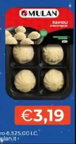 Mercatò Mulan ravioli offerta