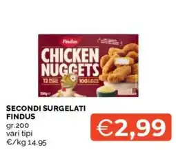 Mercatò Chicken nuggets Findus offerta