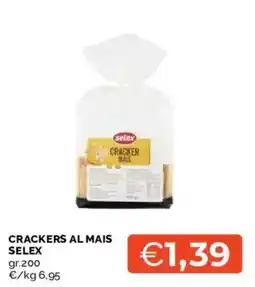 Mercatò Crackers al mais Selex offerta