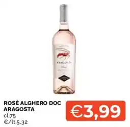 Mercatò Rosé Alghero Doc Aragosta offerta