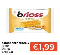 Mercatò Brioss Ferrero offerta