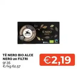 Mercatò Tè nero bio alce offerta