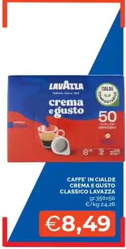 Mercatò Caffè in cialde crema e gusto classico Lavazza offerta