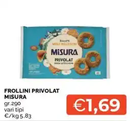 Mercatò Frollini privolat Misura offerta