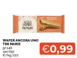 Mercatò Wafer ancora uno tre marie offerta